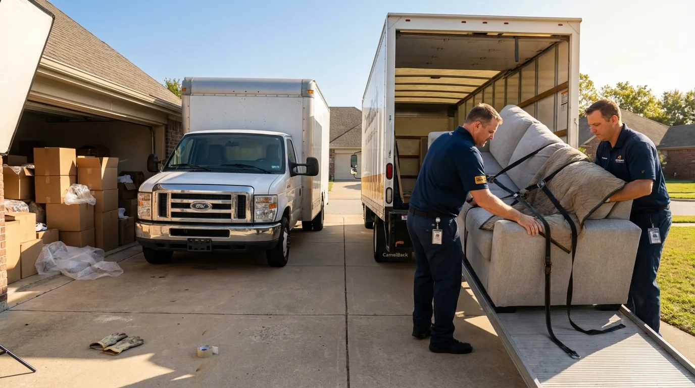 DIY truck vs professional crew comparison in Elk City