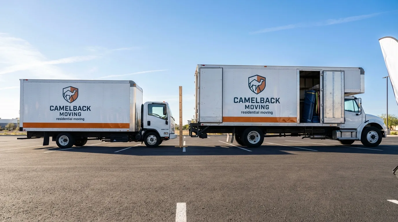 Moving truck size capacity guide in Elk City